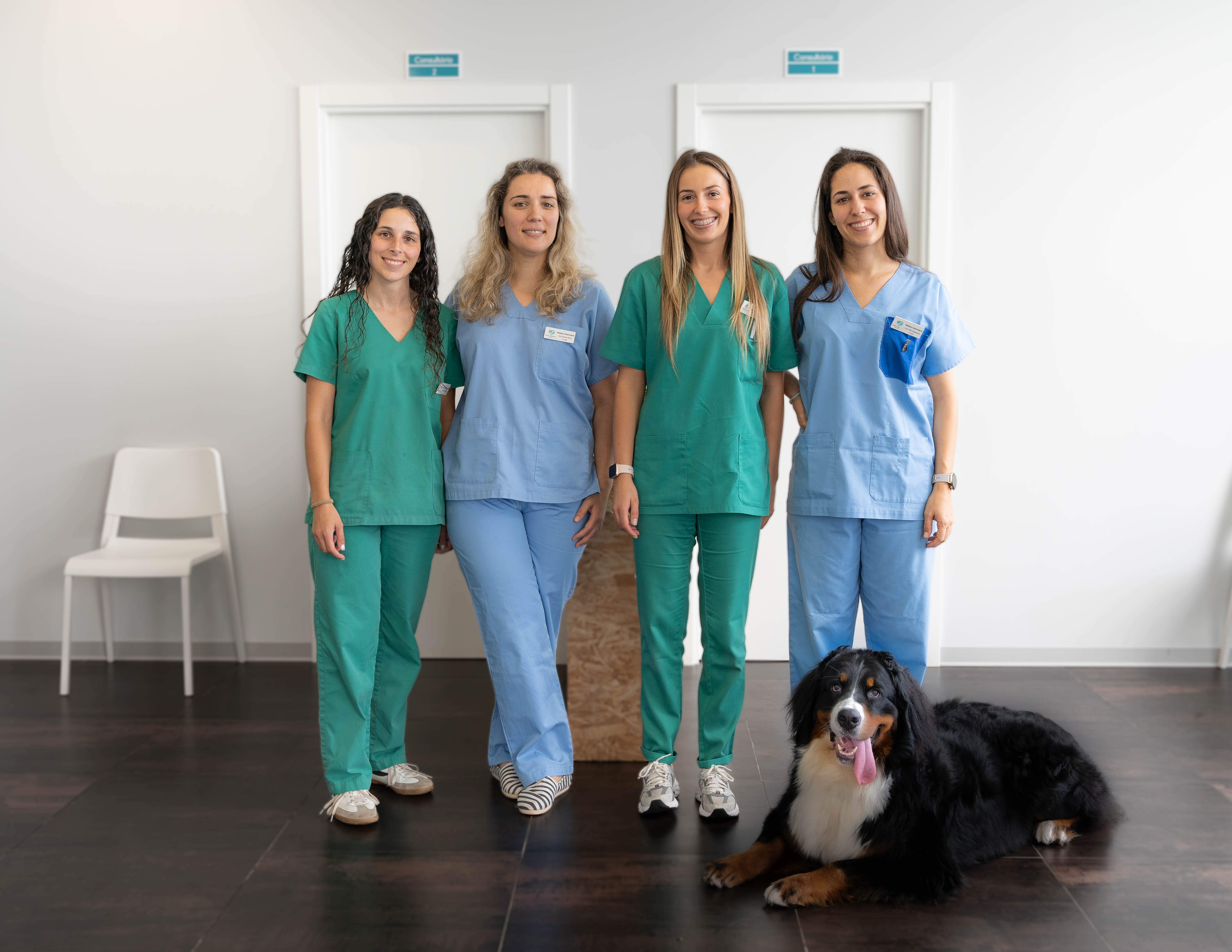 Equipa do Centro Veterinário do Lima